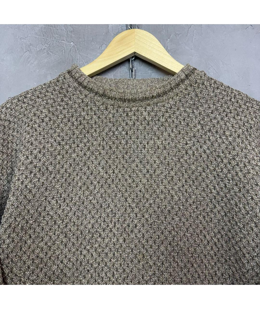 WOOLRICH Бежевый хлопковый джемпер / свитер, фото 2