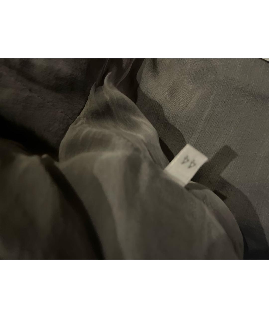 VALENTINO Серая меховая шуба, фото 4