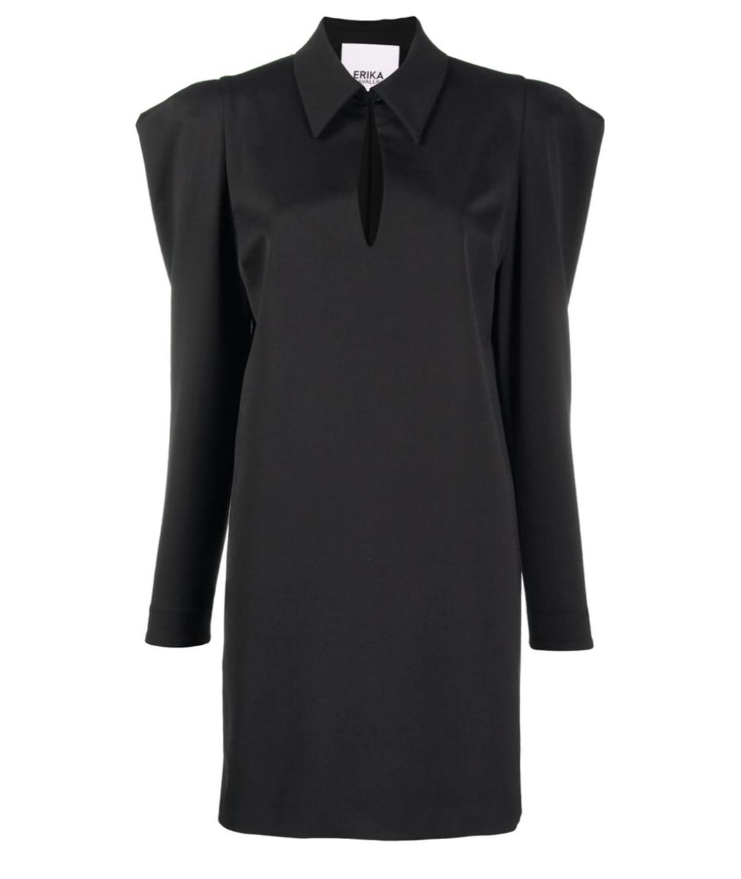 ERIKA CAVALLINI Антрацитовая шерстяная куртка, фото 6