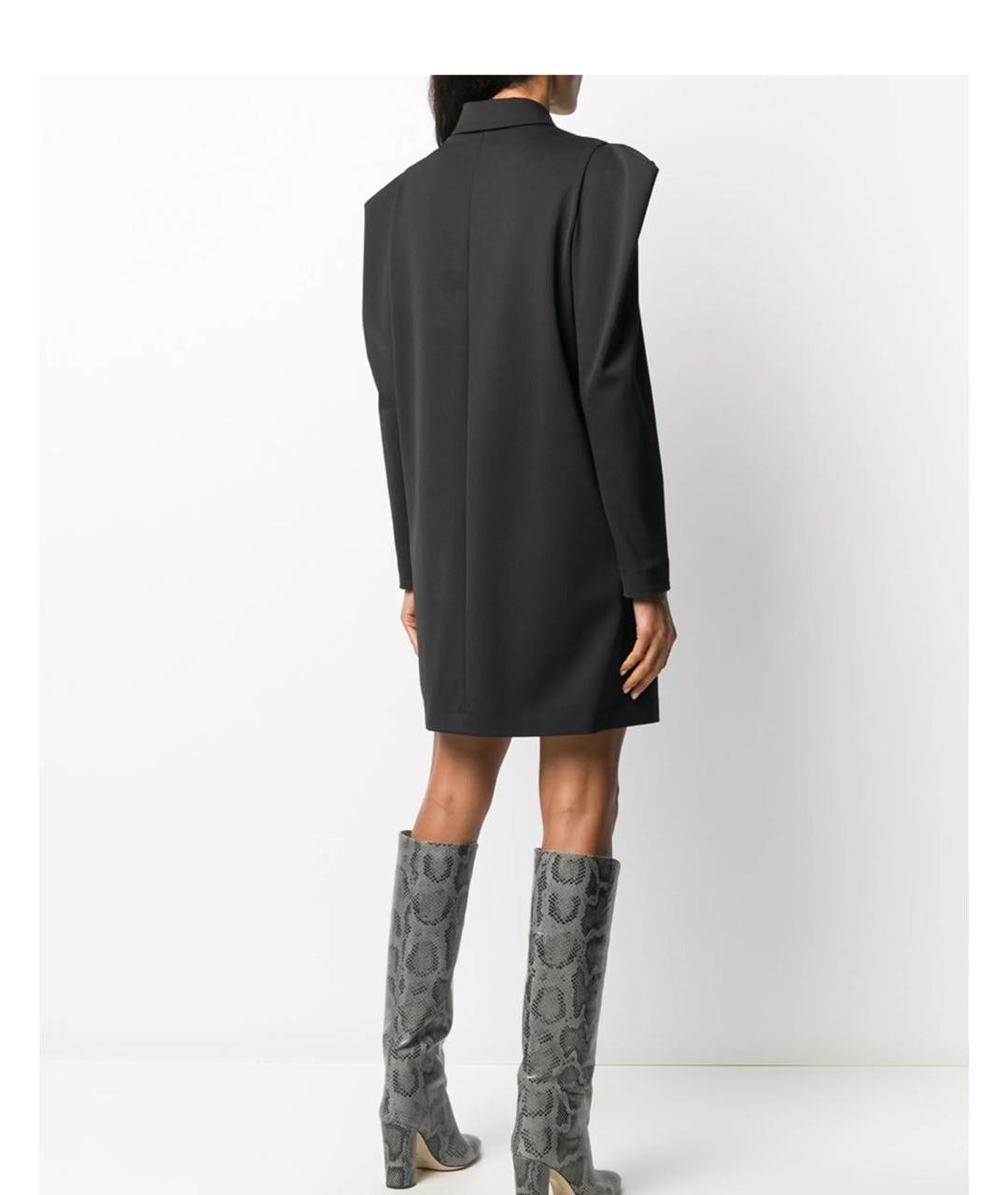 ERIKA CAVALLINI Антрацитовая шерстяная куртка, фото 2