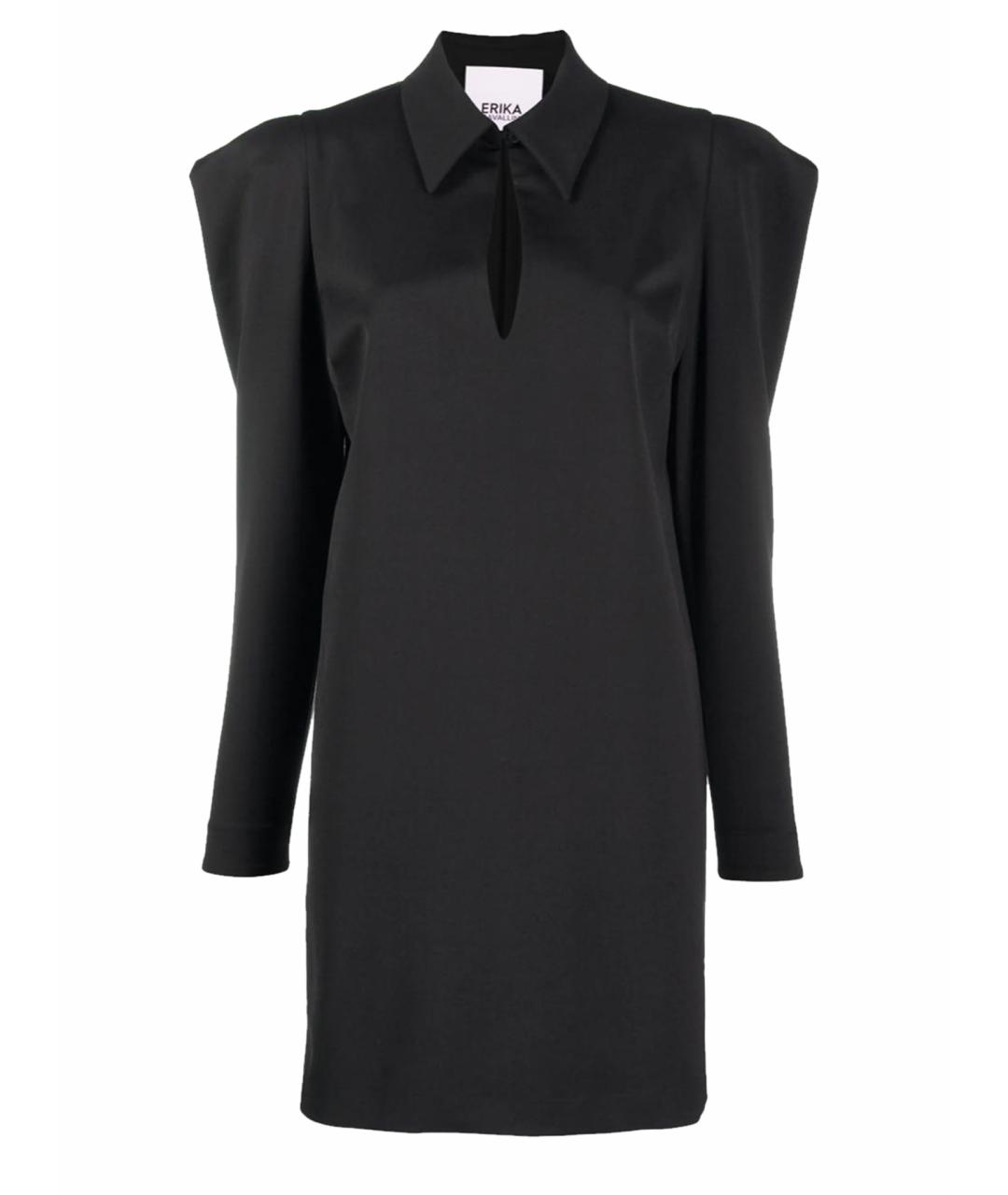 ERIKA CAVALLINI Антрацитовая шерстяная куртка, фото 1