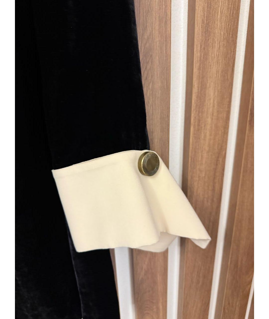 ERIKA CAVALLINI Черное бархатное коктейльное платье, фото 3