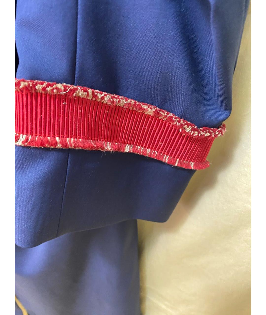 VIVIENNE WESTWOOD Синий вечерний костюм, фото 5