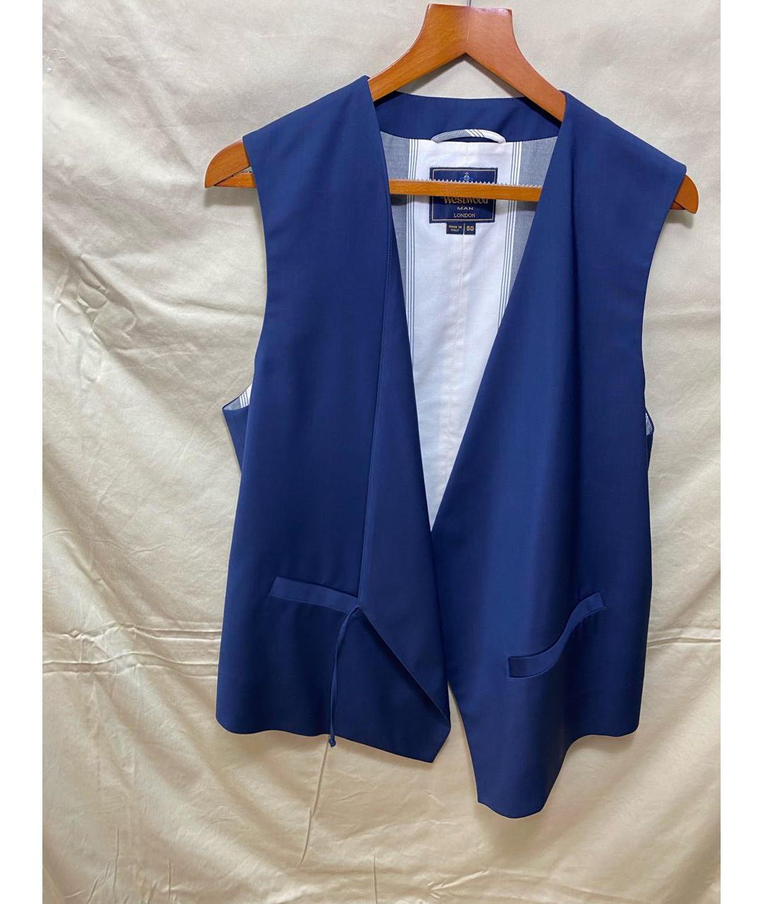 VIVIENNE WESTWOOD Синий вечерний костюм, фото 2