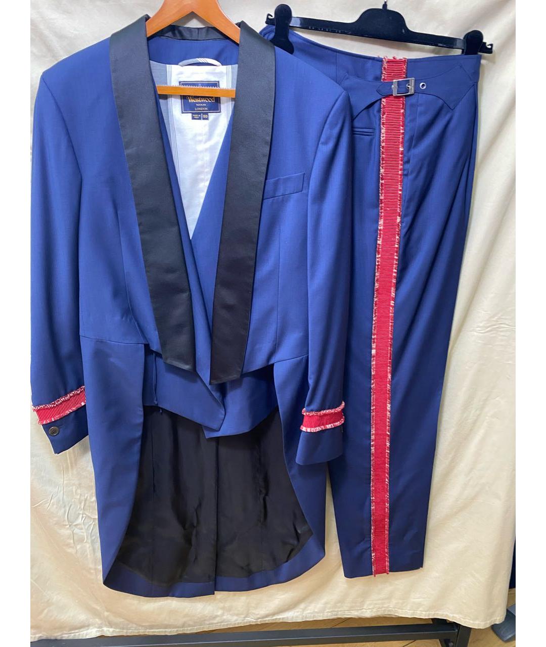 VIVIENNE WESTWOOD Синий вечерний костюм, фото 7