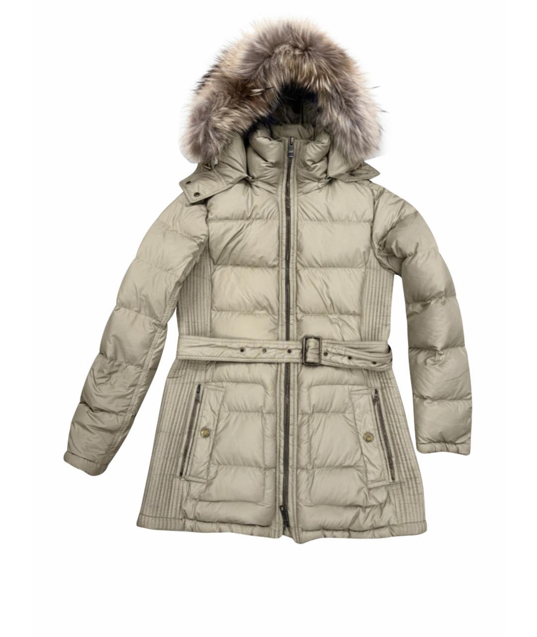 BURBERRY Бежевый пуховик, фото 1