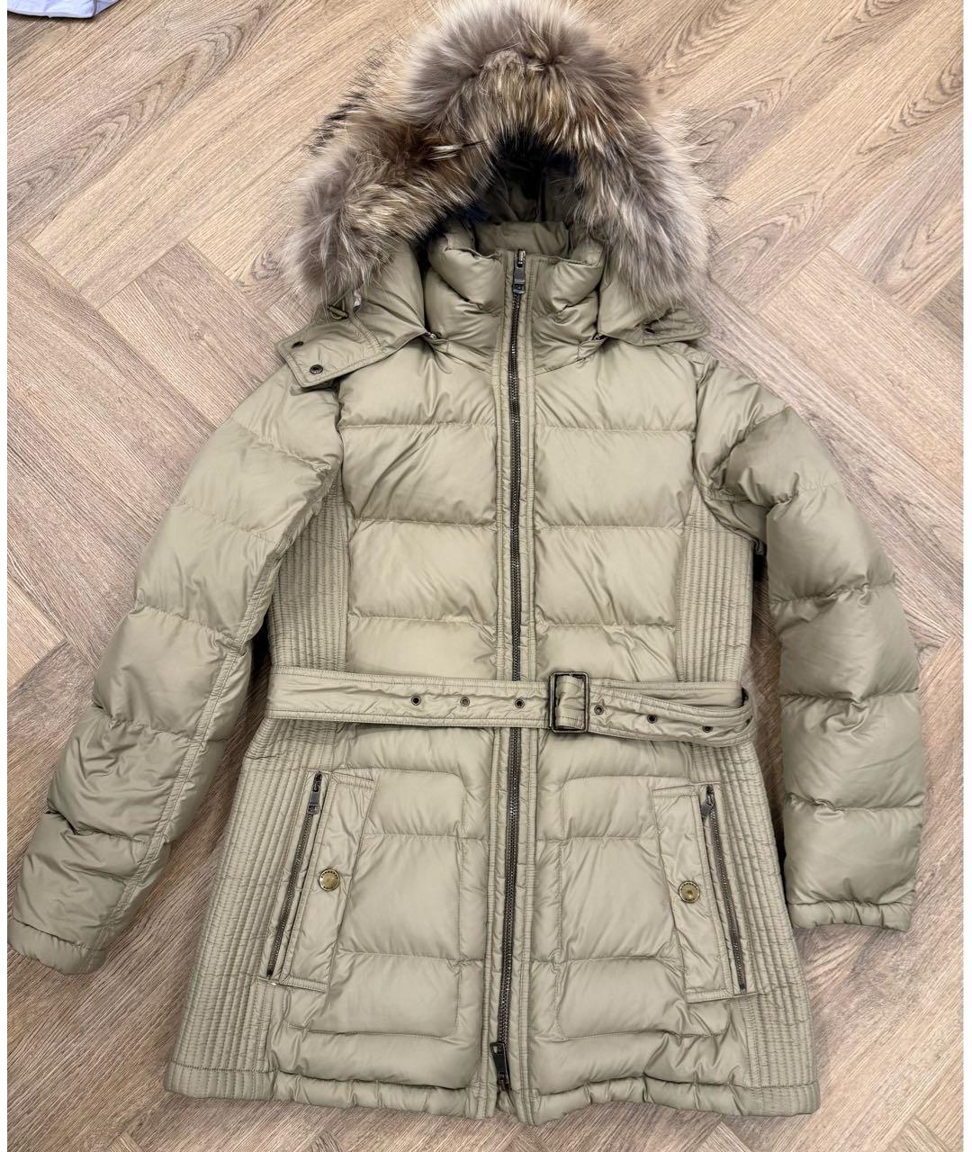 BURBERRY Бежевый пуховик, фото 5