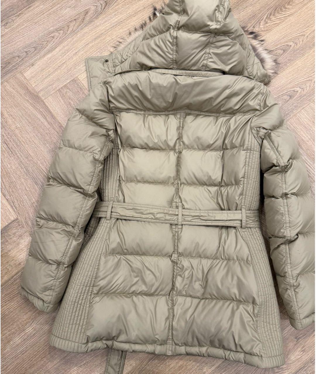 BURBERRY Бежевый пуховик, фото 2