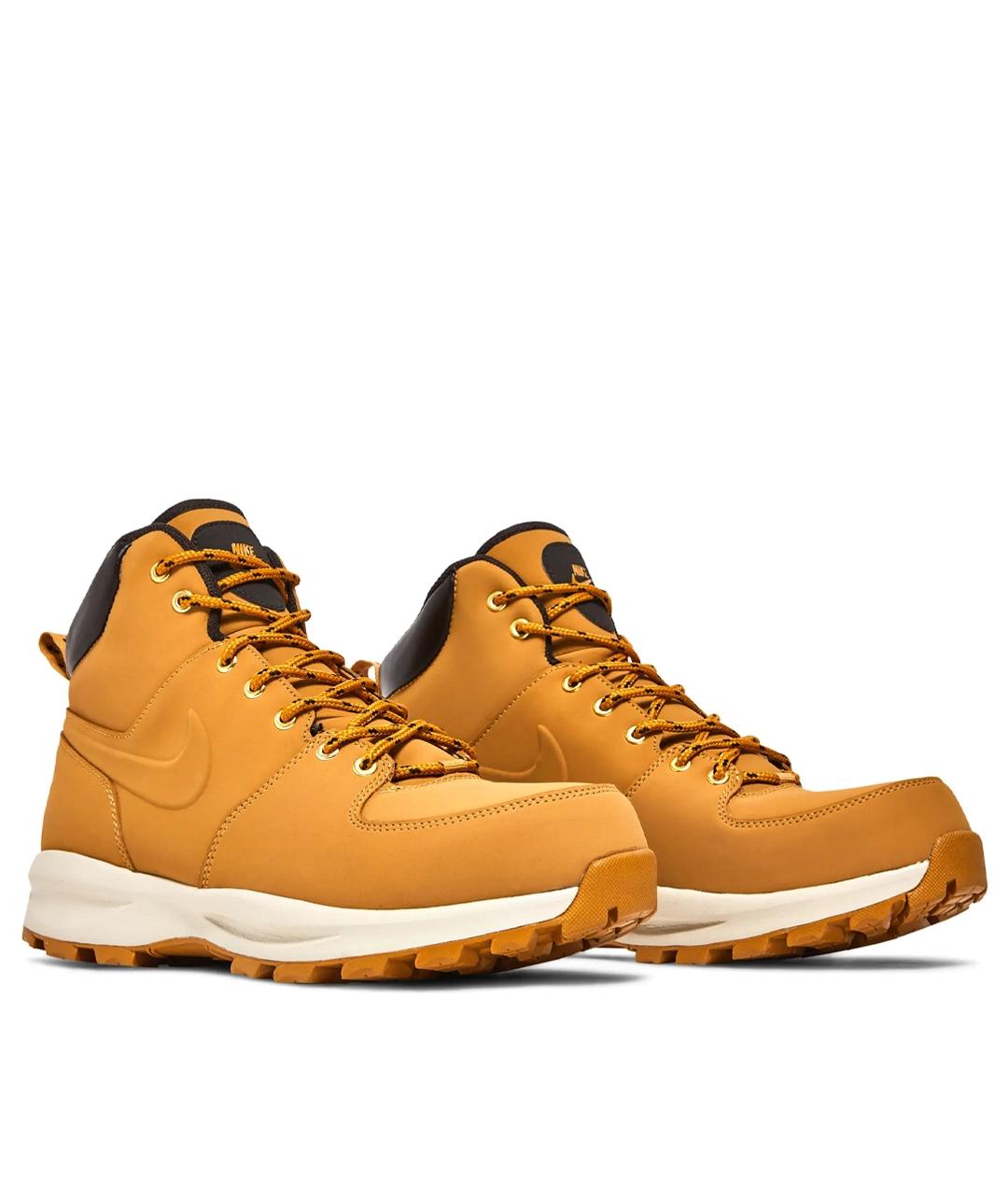 NIKE Коричневые кожаные ботинки, фото 2