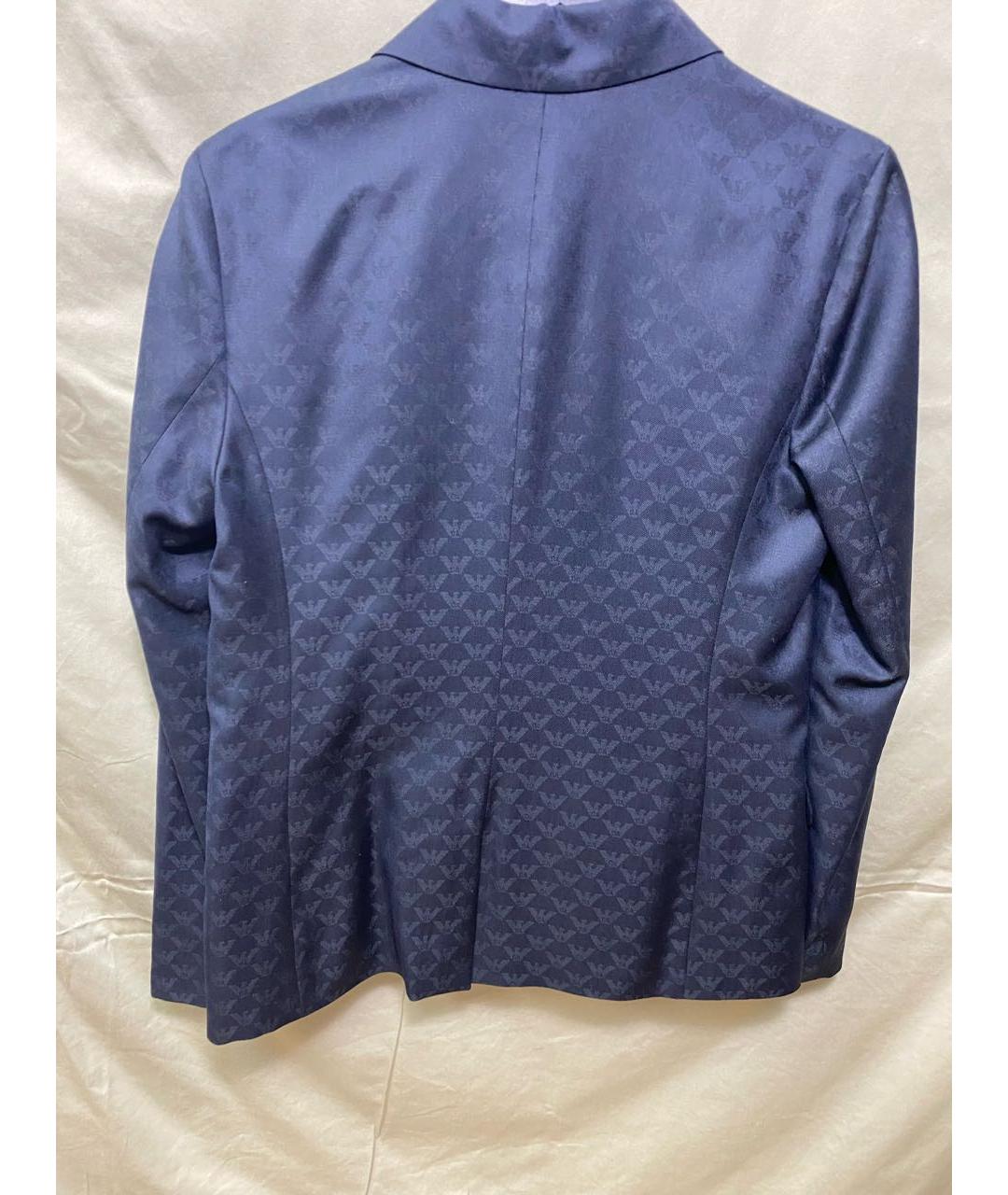 EMPORIO ARMANI Синий хлопковый комплект, фото 3