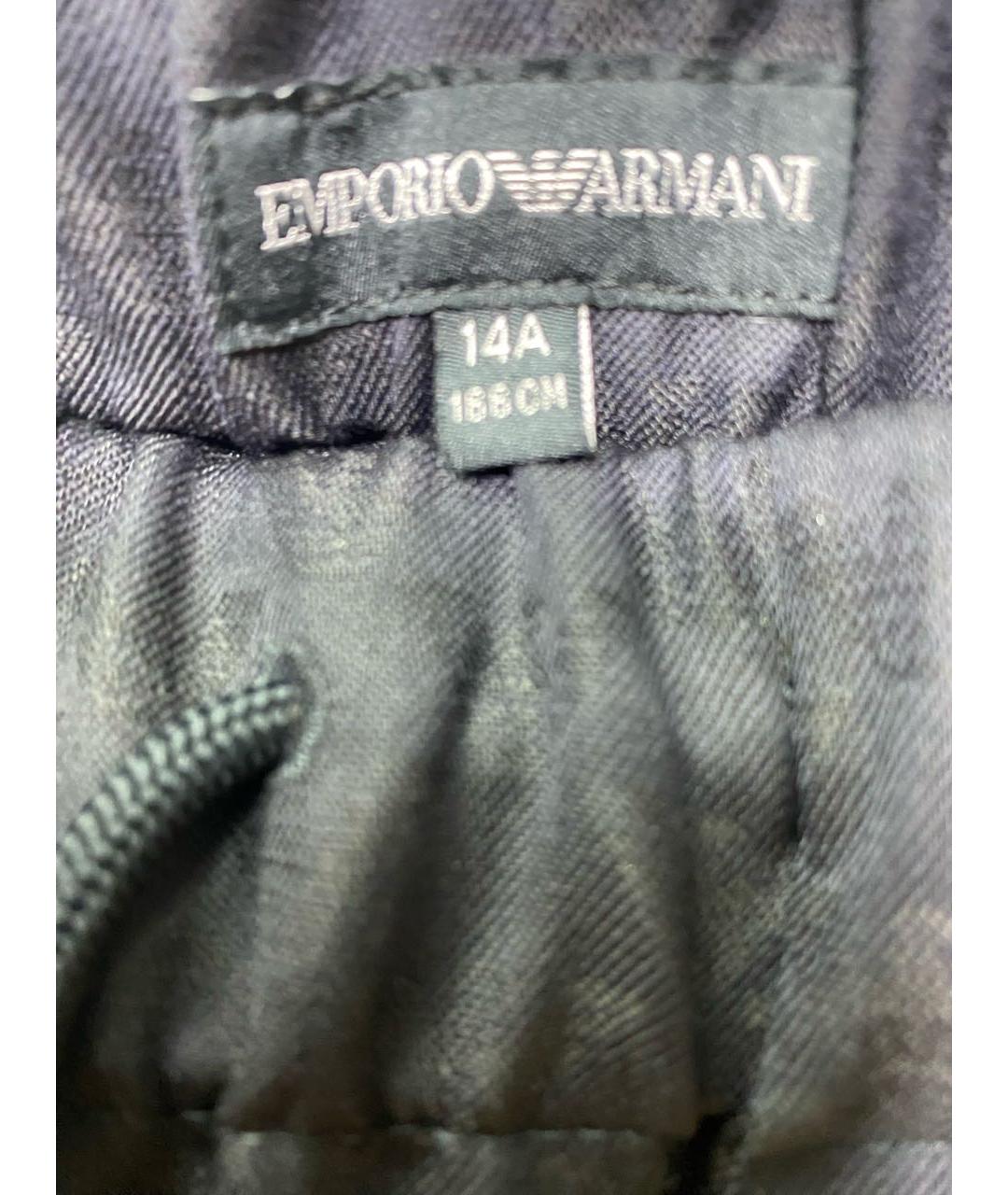 EMPORIO ARMANI Синий хлопковый комплект, фото 5