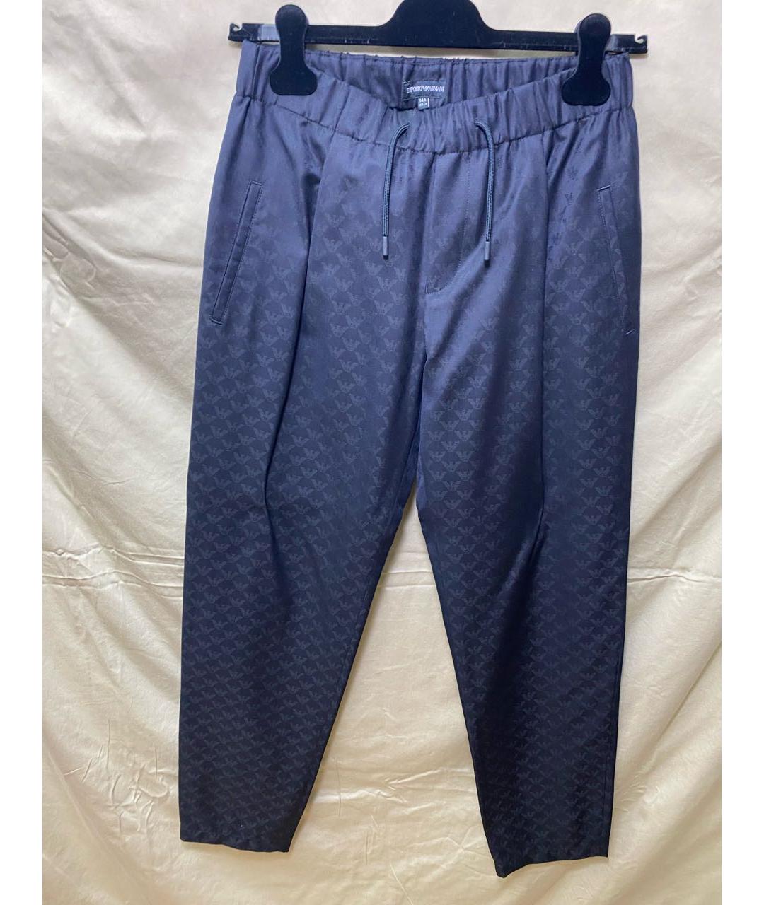 EMPORIO ARMANI Синий хлопковый комплект, фото 2