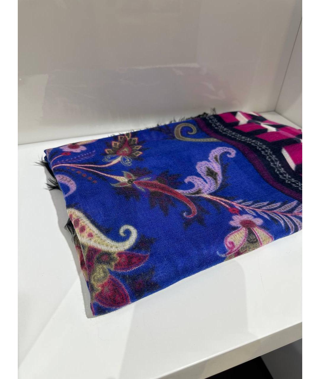 ETRO Фуксия кашемировый платок, фото 2