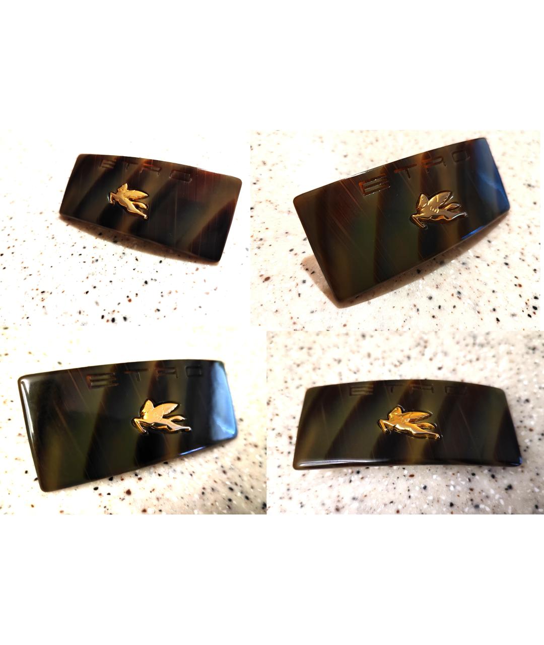 ETRO Фуксия шелковый платок, фото 8