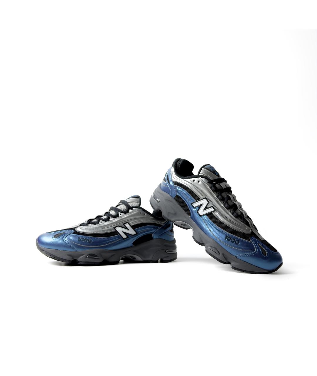 NEW BALANCE Синие текстильные низкие кроссовки / кеды, фото 6