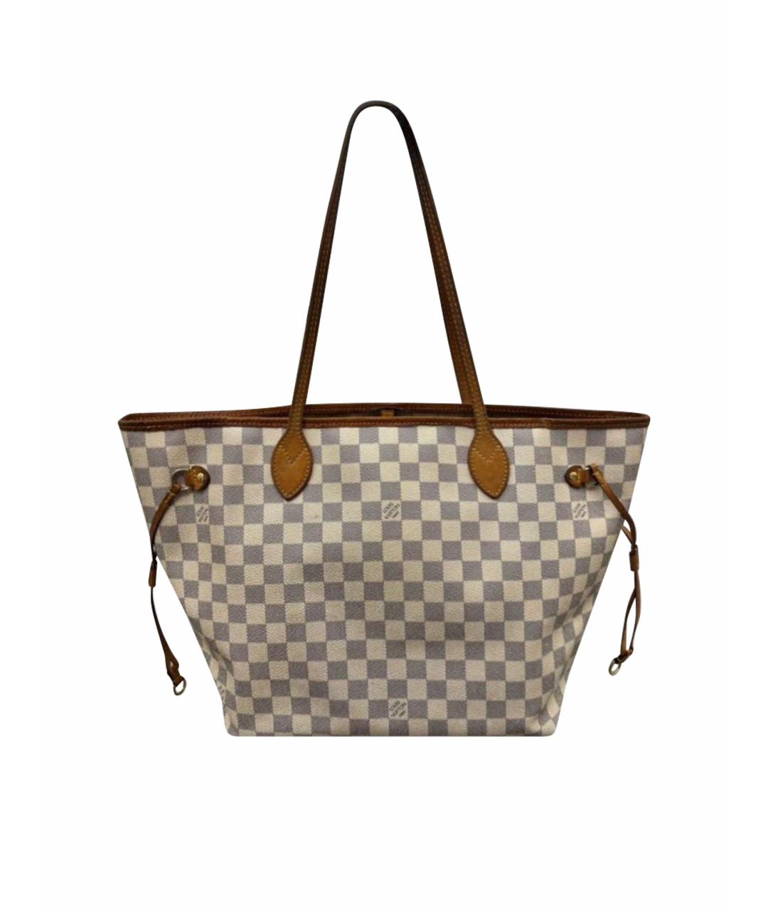 LOUIS VUITTON Белая сумка тоут, фото 1