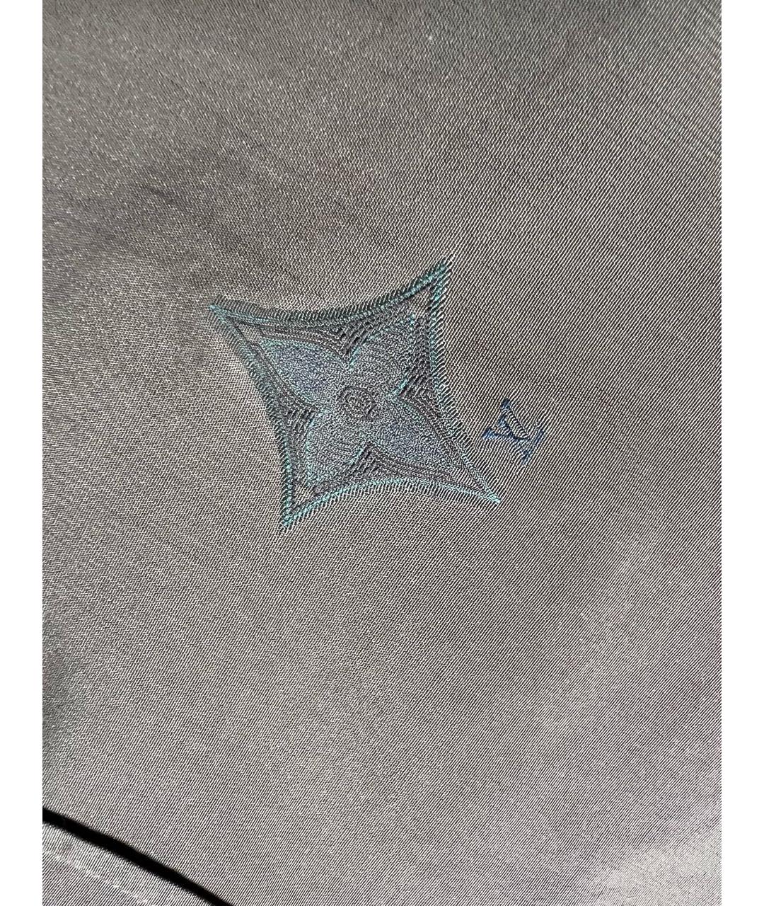 LOUIS VUITTON Хаки хлопковая классическая рубашка, фото 6