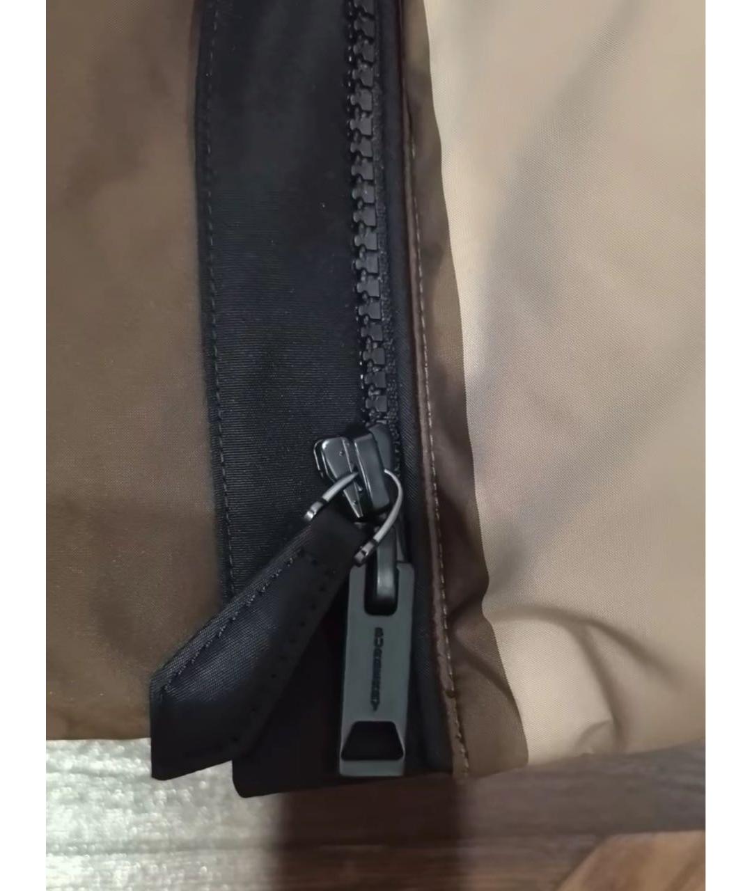 BURBERRY Коричневый пуховик, фото 7