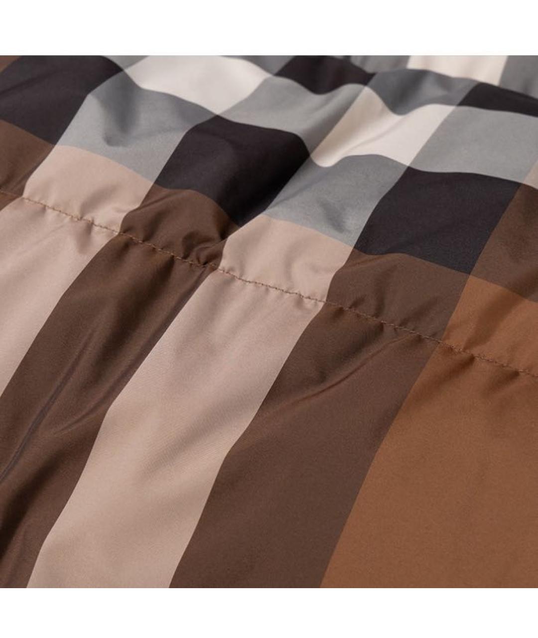 BURBERRY Коричневый пуховик, фото 4