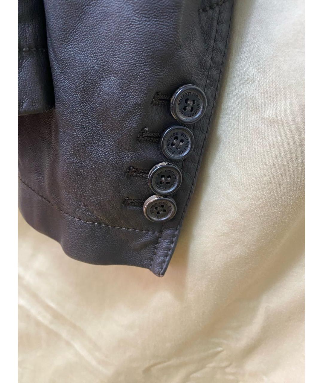 BARRETT Коричневая кожаная куртка, фото 7