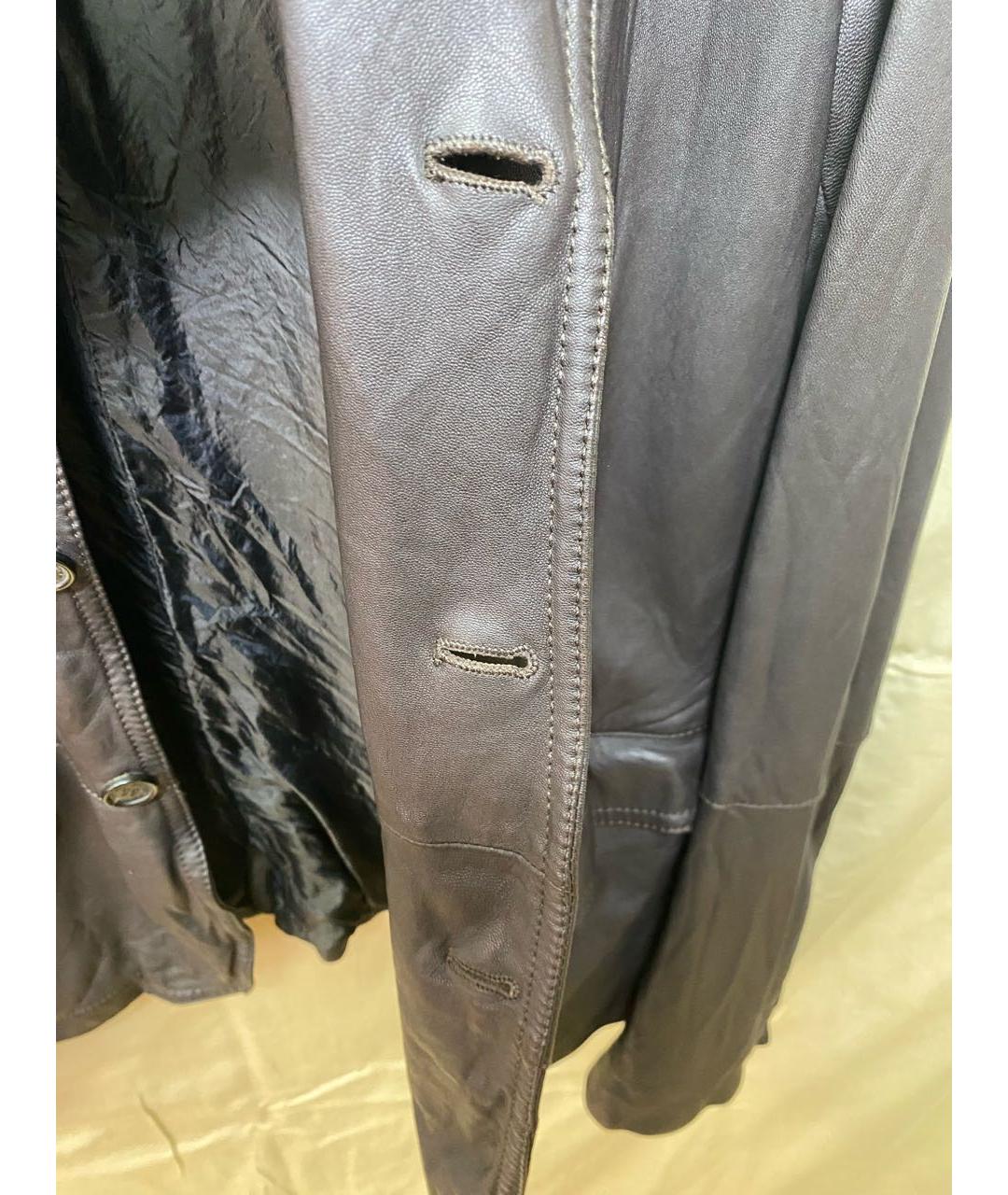 BARRETT Коричневая кожаная куртка, фото 6