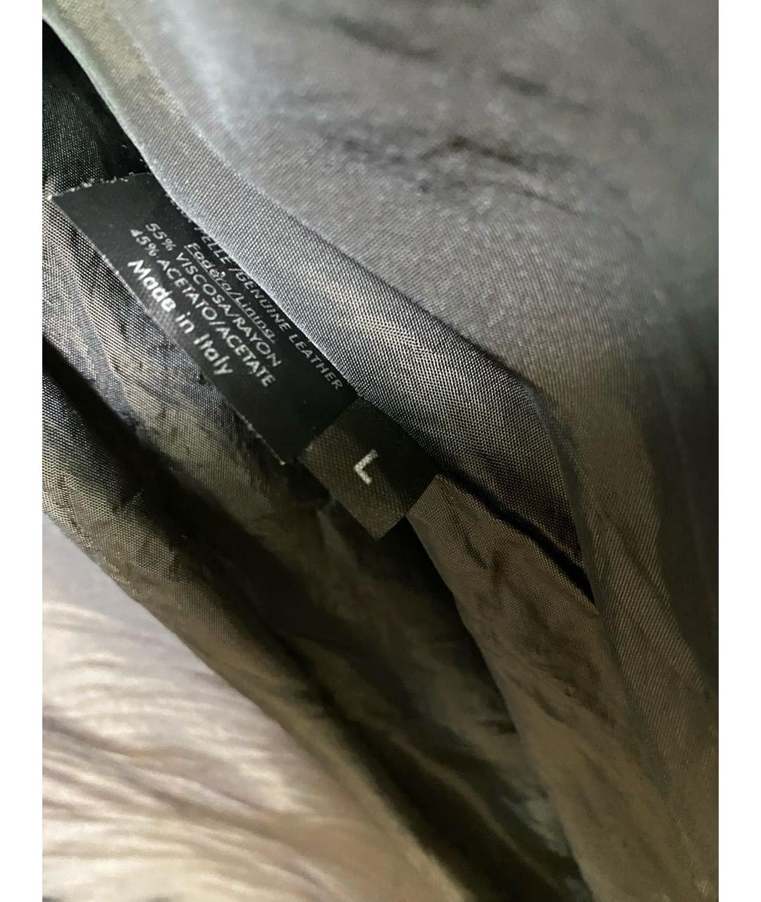 BARRETT Коричневая кожаная куртка, фото 5