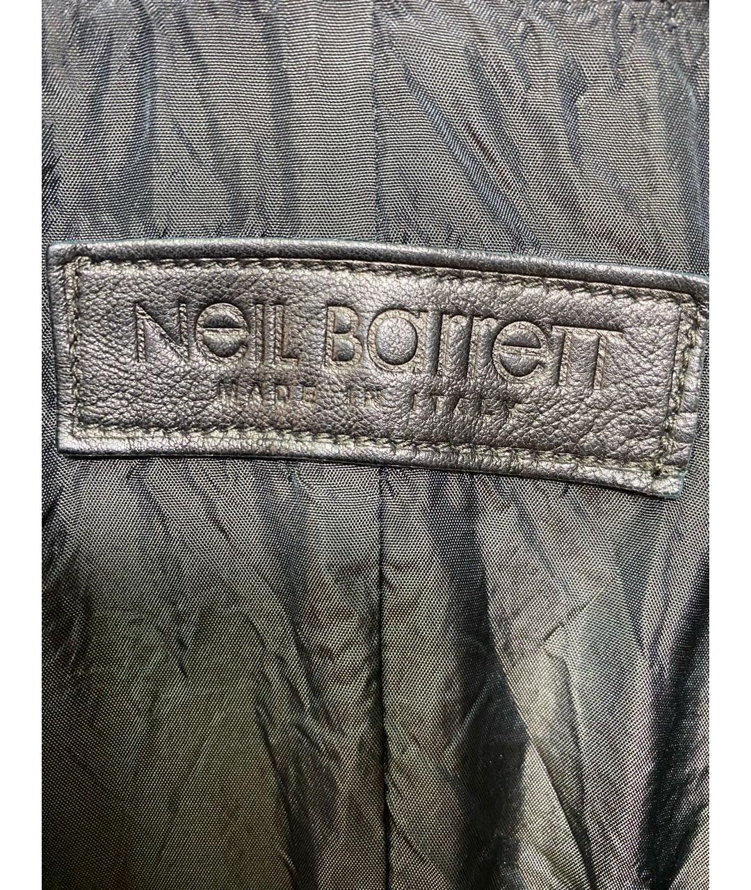 BARRETT Коричневая кожаная куртка, фото 4