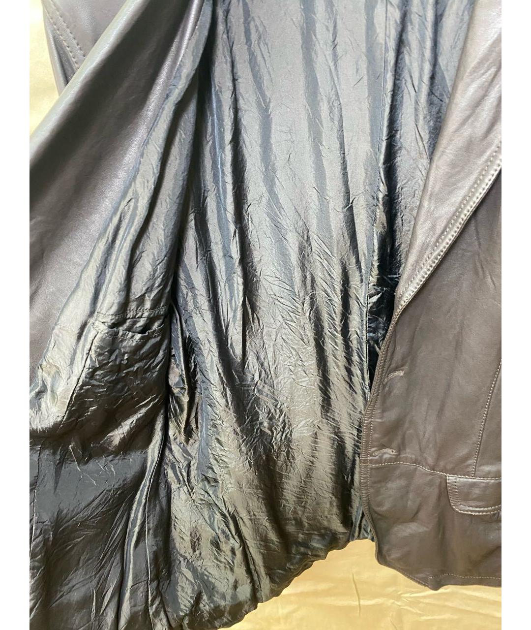 BARRETT Коричневая кожаная куртка, фото 8