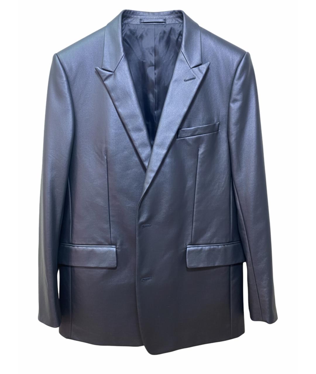 CHRISTIAN DIOR Черный хлопковый пиджак, фото 1