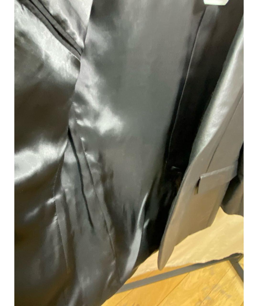 CHRISTIAN DIOR Черный хлопковый пиджак, фото 7