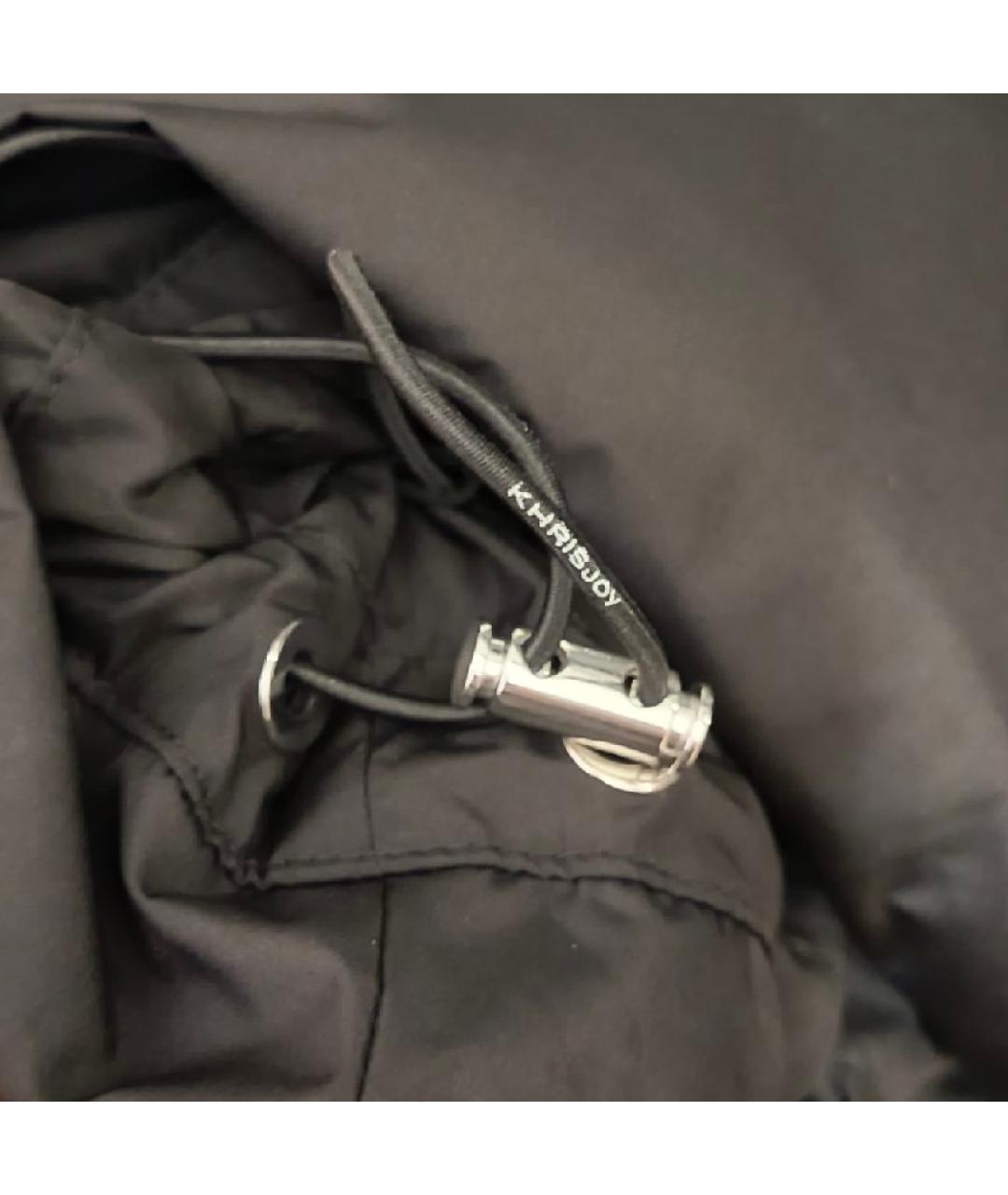 KHRISJOY Черный полиэстеровый жилет, фото 4