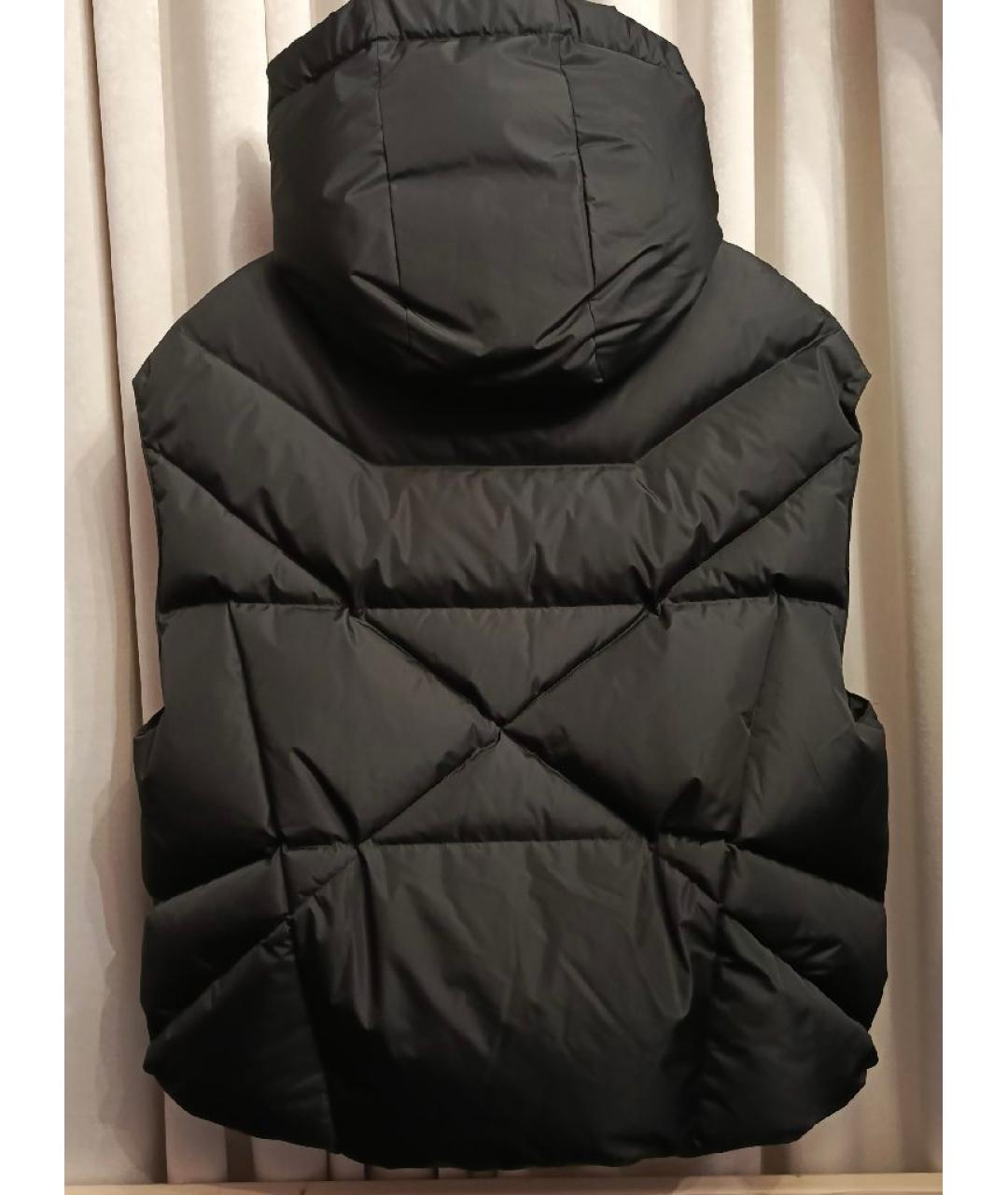 KHRISJOY Черный полиэстеровый жилет, фото 2