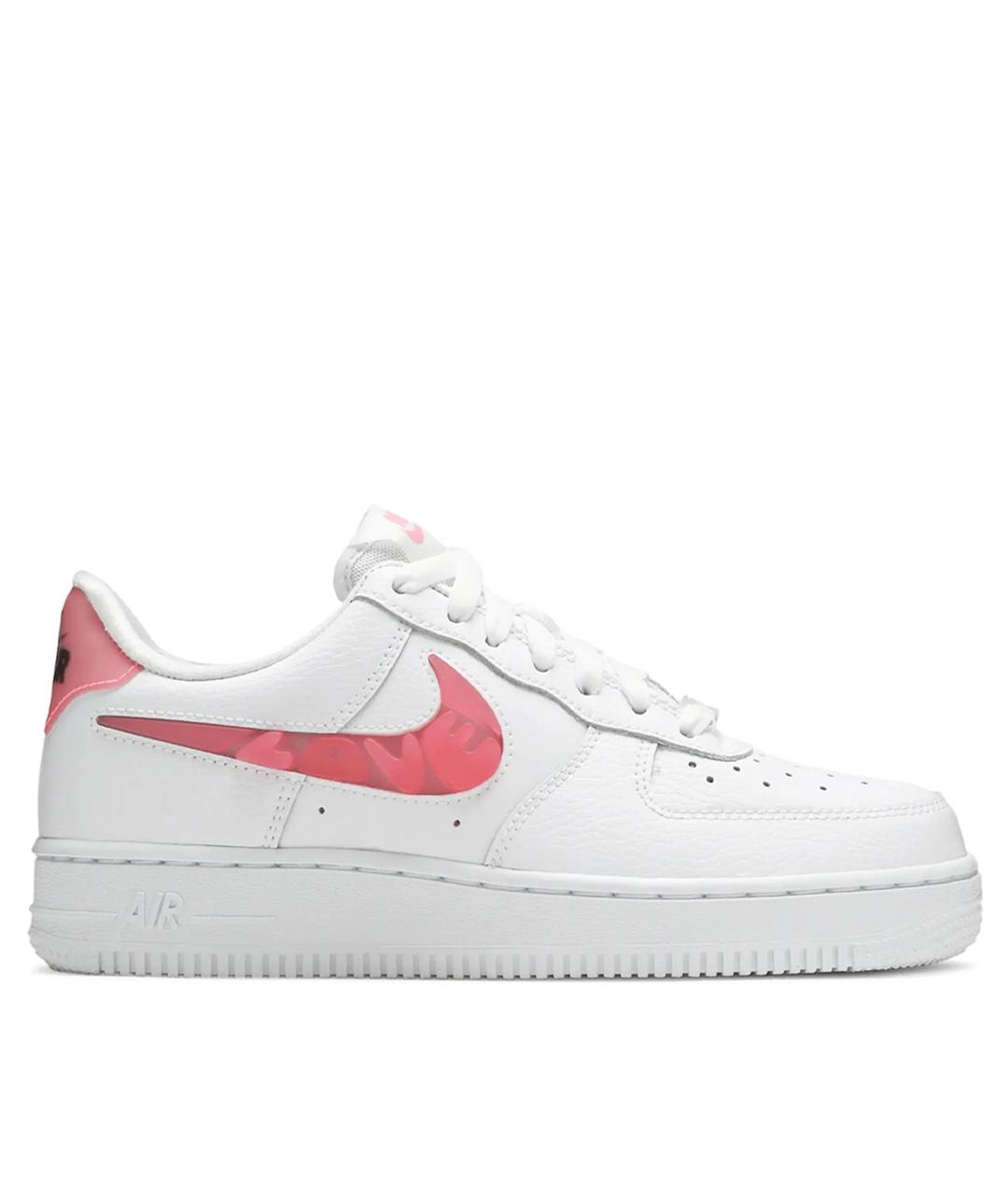 NIKE Белые кожаные кроссовки, фото 1