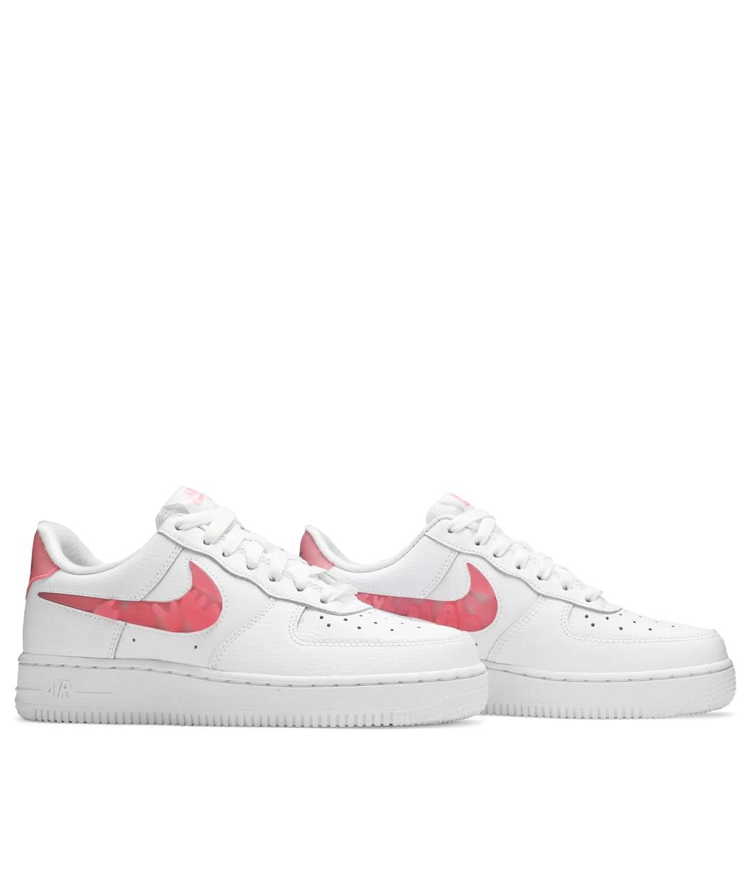 NIKE Белые кожаные кроссовки, фото 2