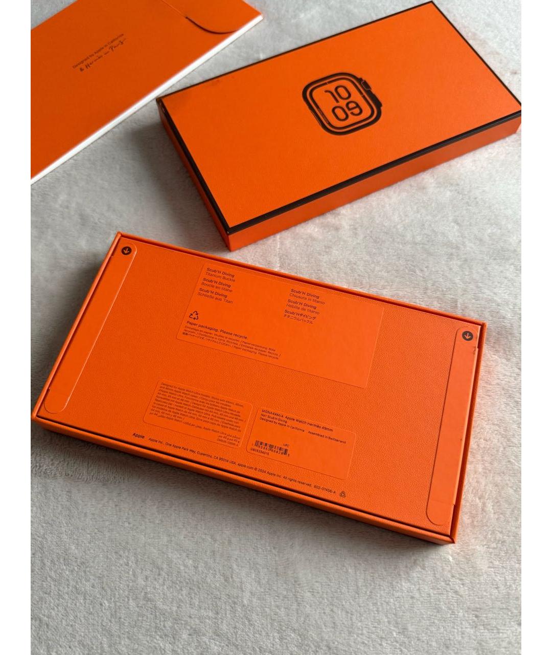 HERMES Черные часы, фото 6