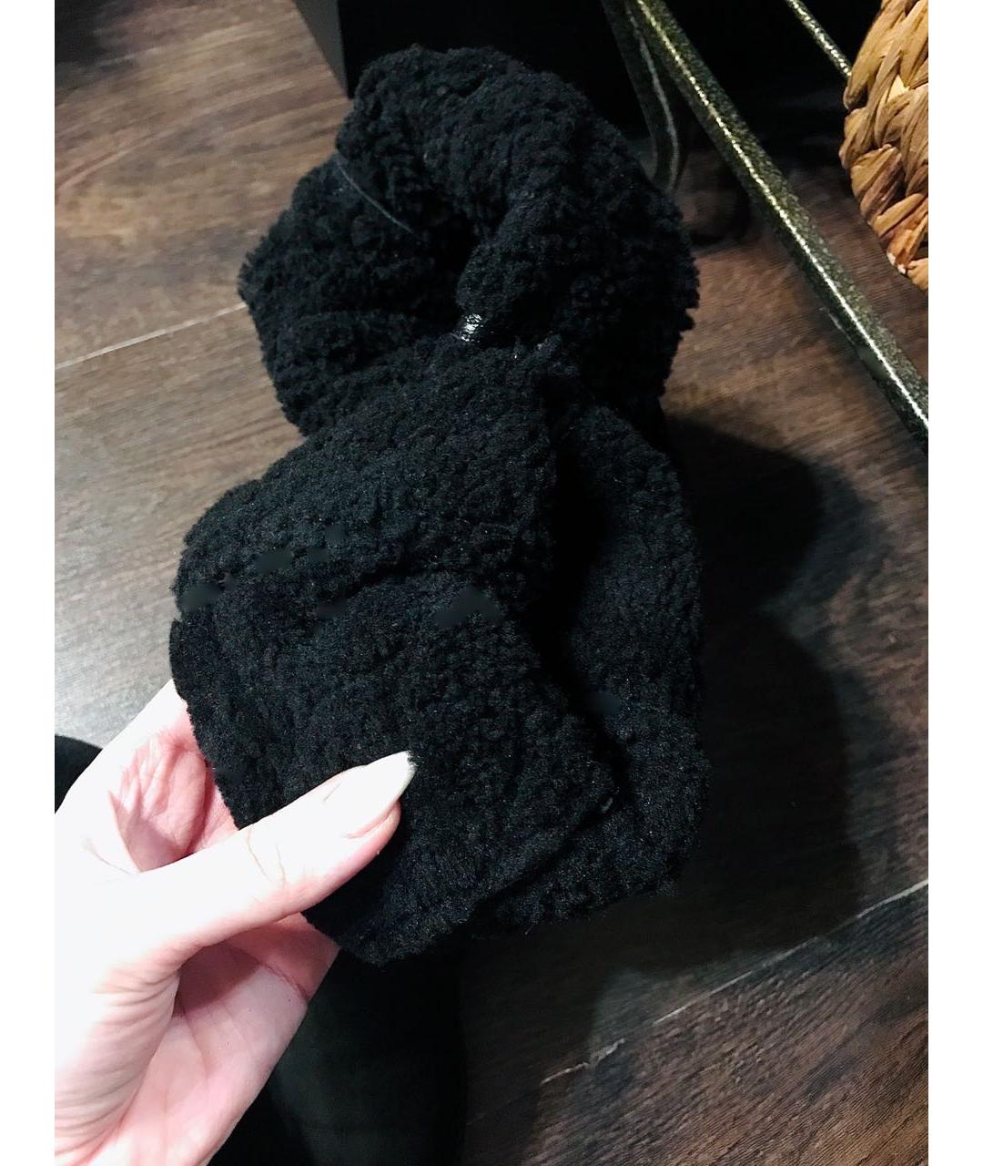 GUCCI Черные замшевые сапоги, фото 7