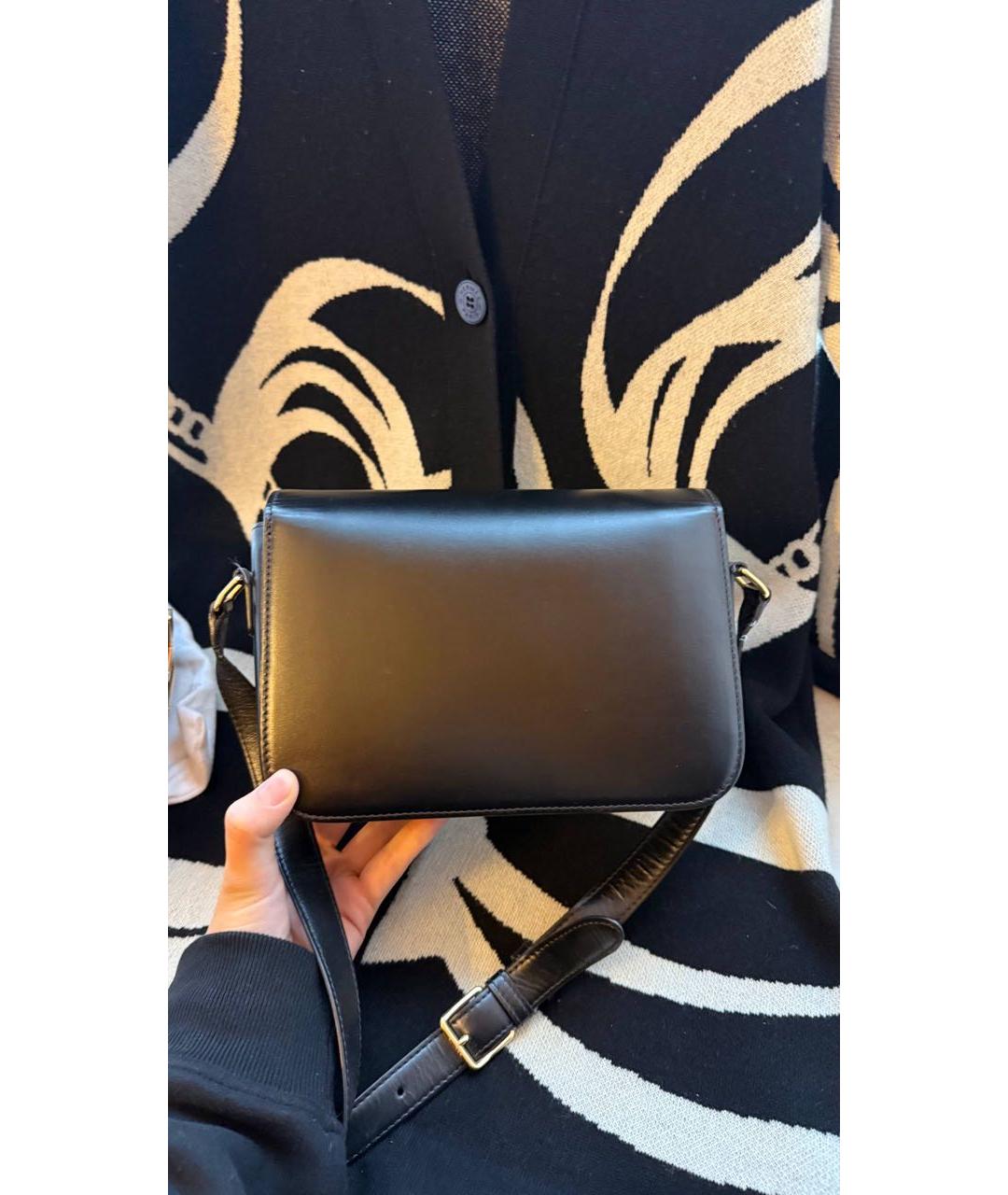 CELINE Черная сумка через плечо, фото 2