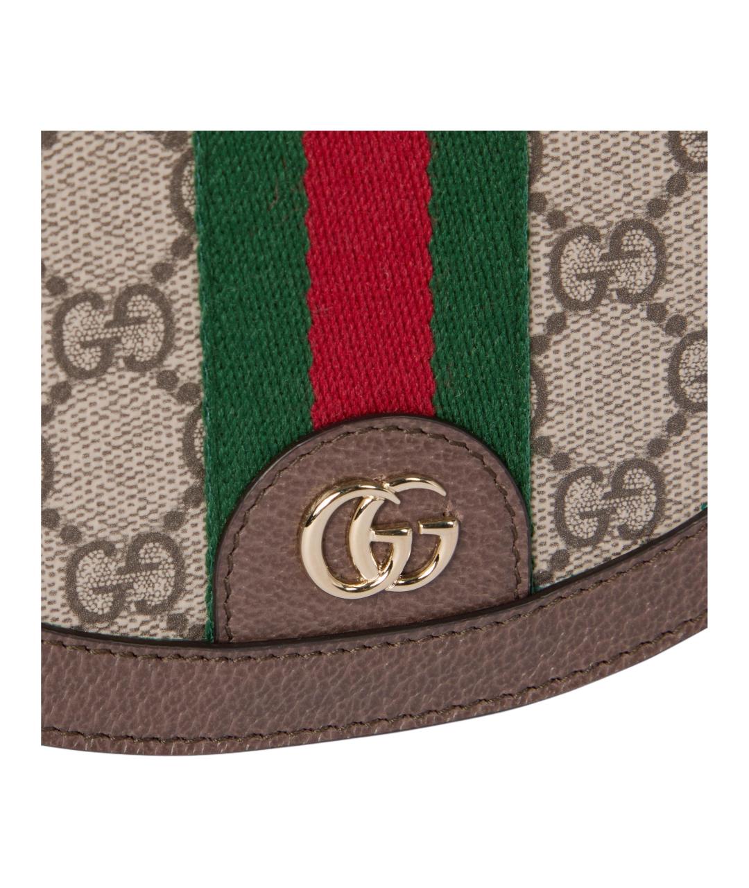 GUCCI Коричневая сумка через плечо, фото 6