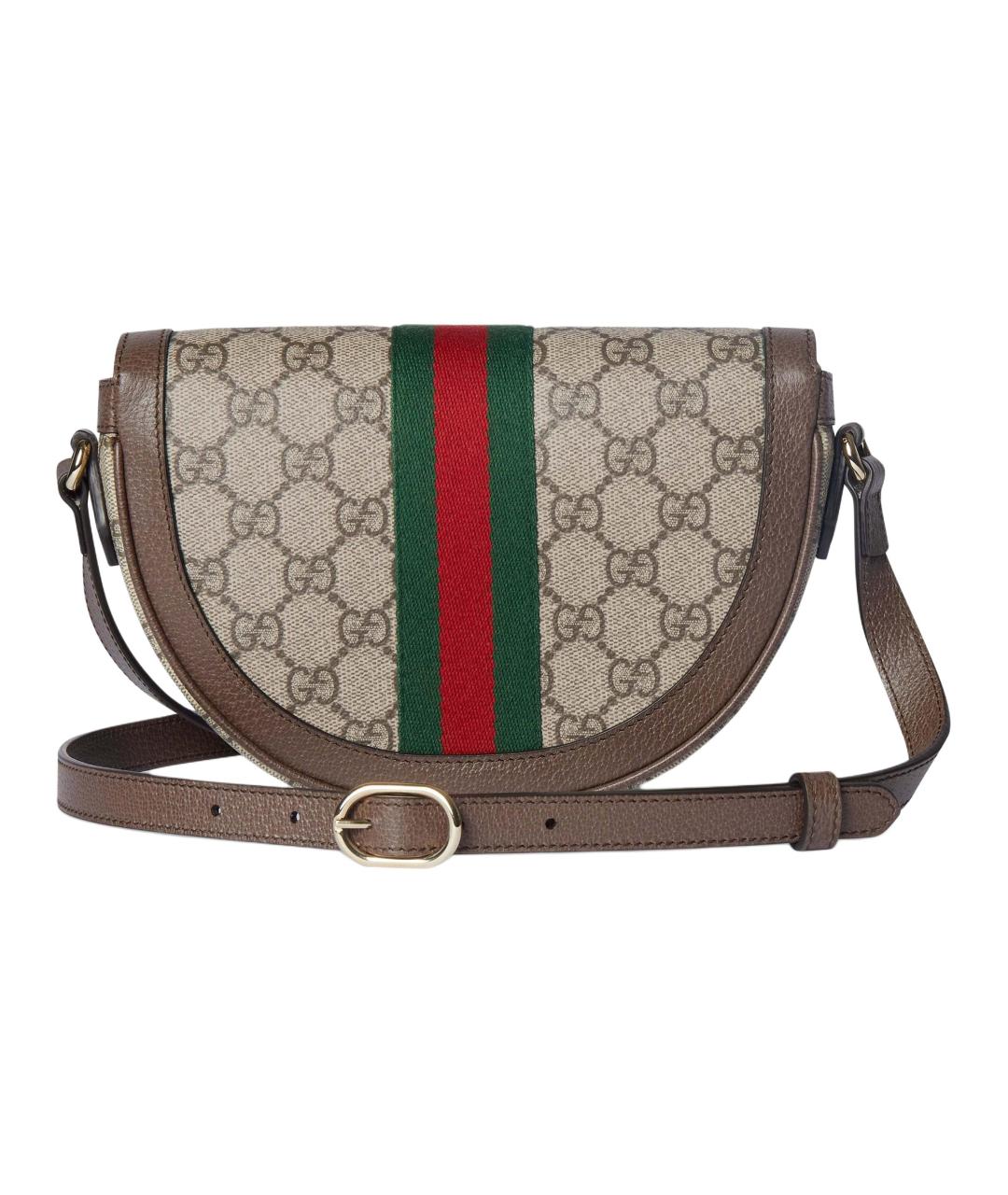 GUCCI Коричневая сумка через плечо, фото 4