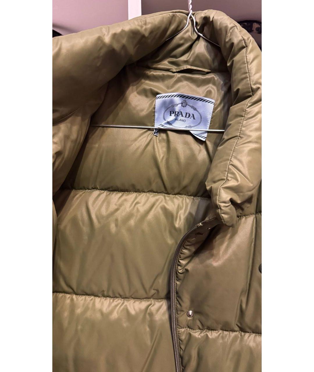 PRADA Хаки жилет, фото 2