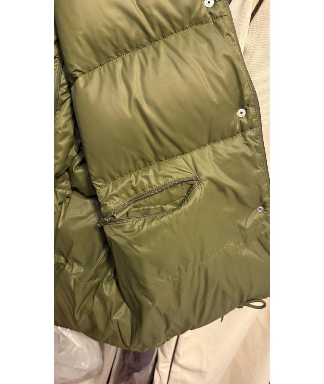PRADA Хаки жилет, фото 3