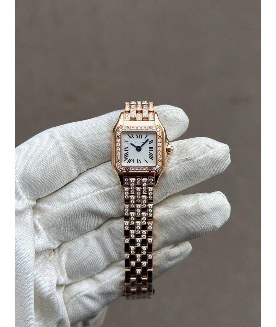 CARTIER Золотые часы из розового золота, фото 3