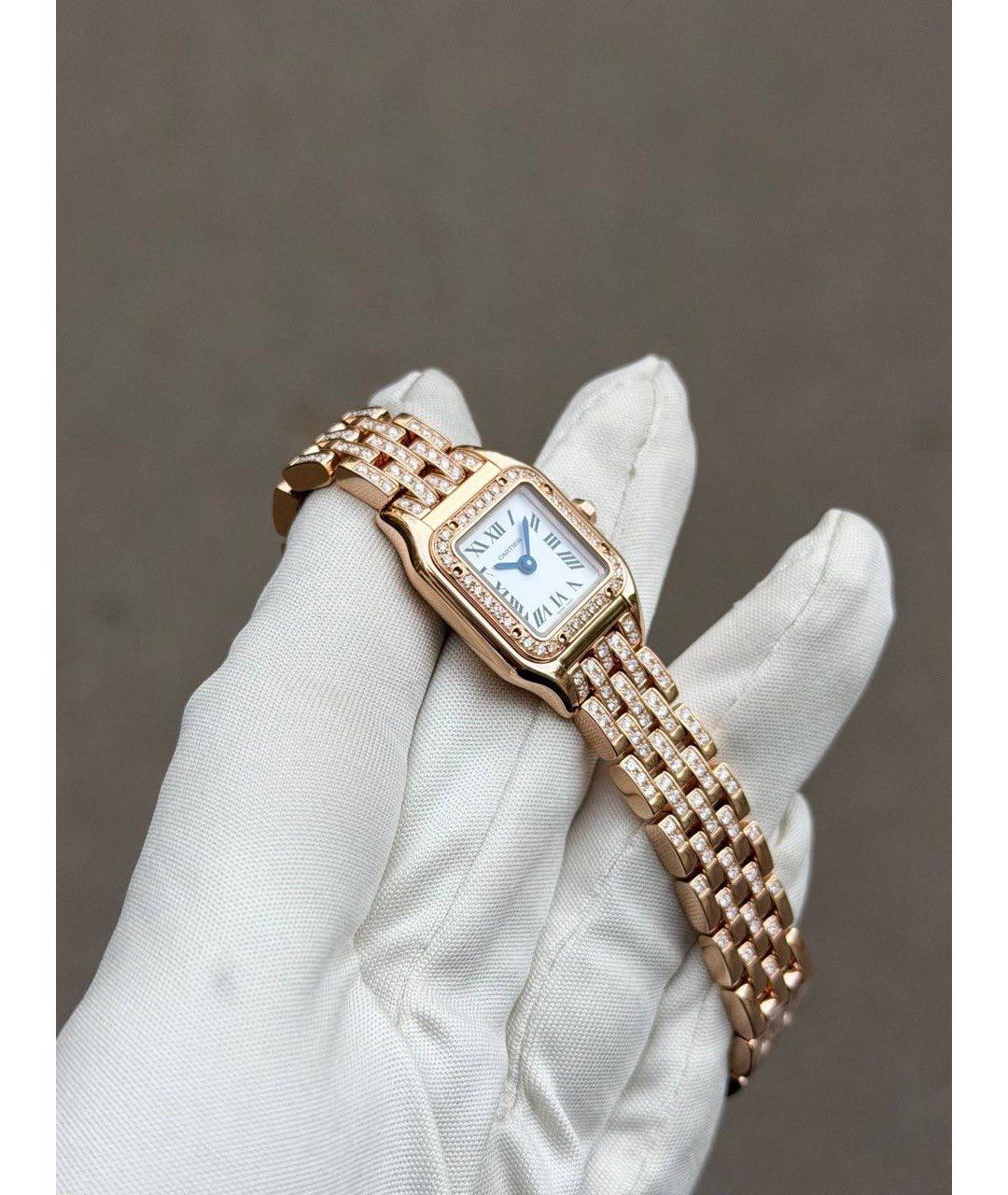 CARTIER Золотые часы из розового золота, фото 2