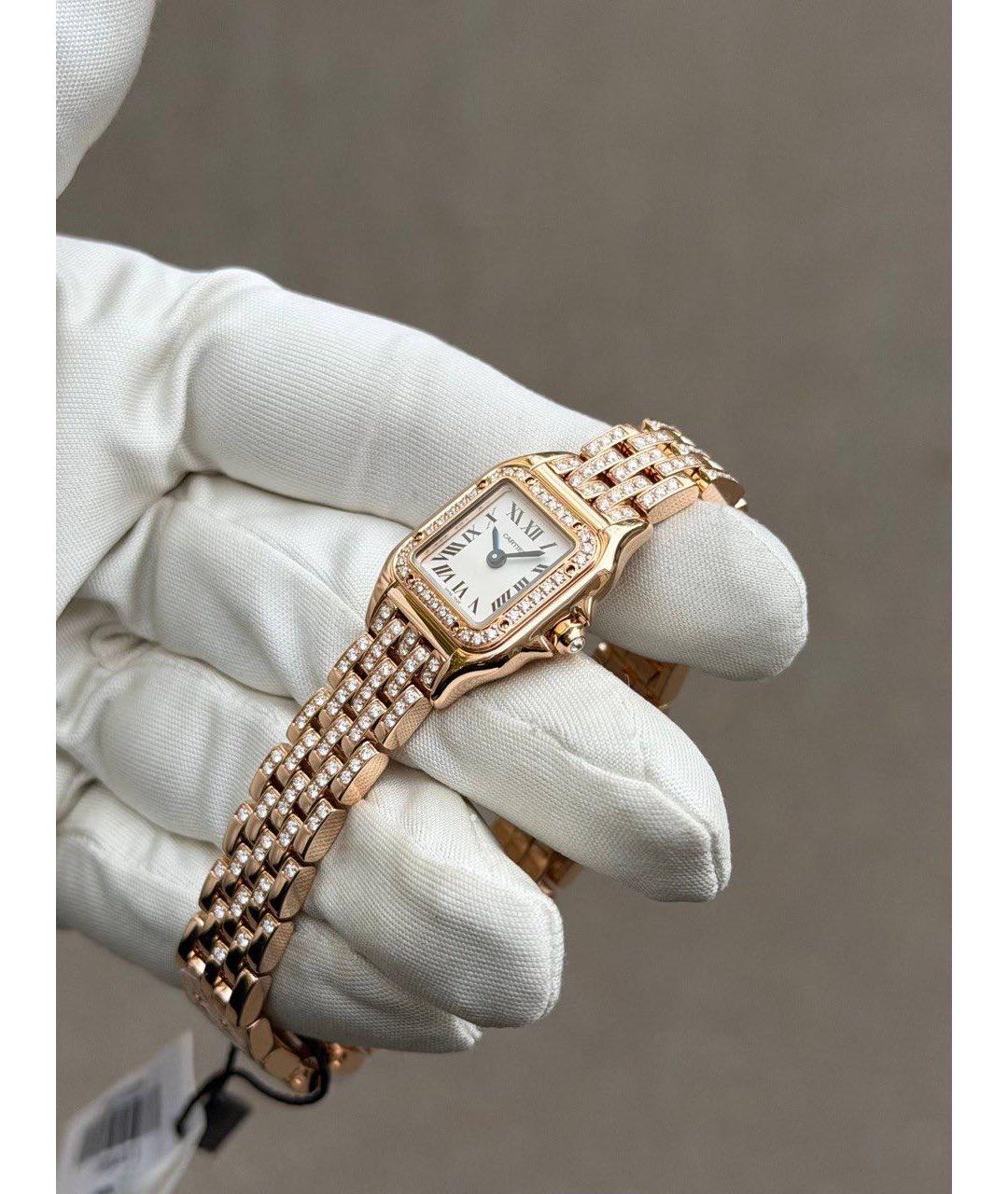 CARTIER Золотые часы из розового золота, фото 4