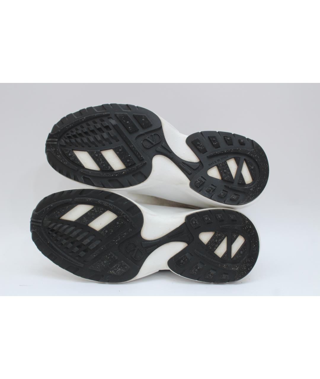 VALENTINO Белые кожаные кроссовки, фото 8