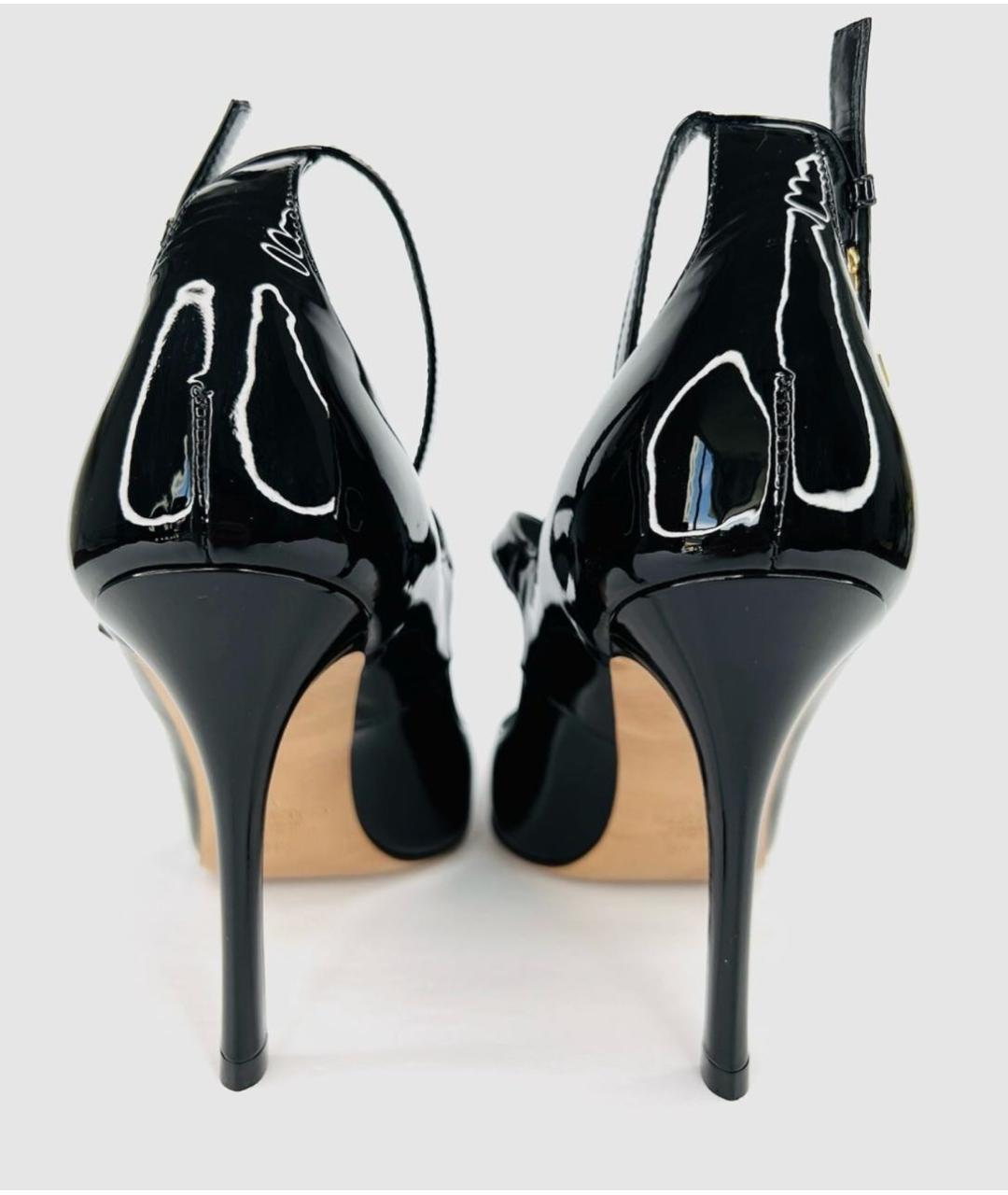 VALENTINO Черные туфли из лакированной кожи, фото 3