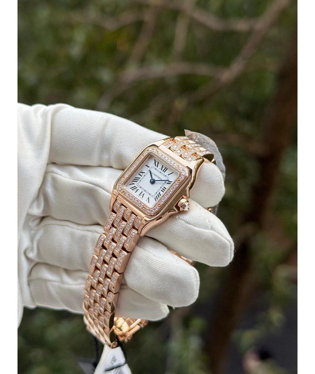 CARTIER Золотые часы из розового золота, фото 3