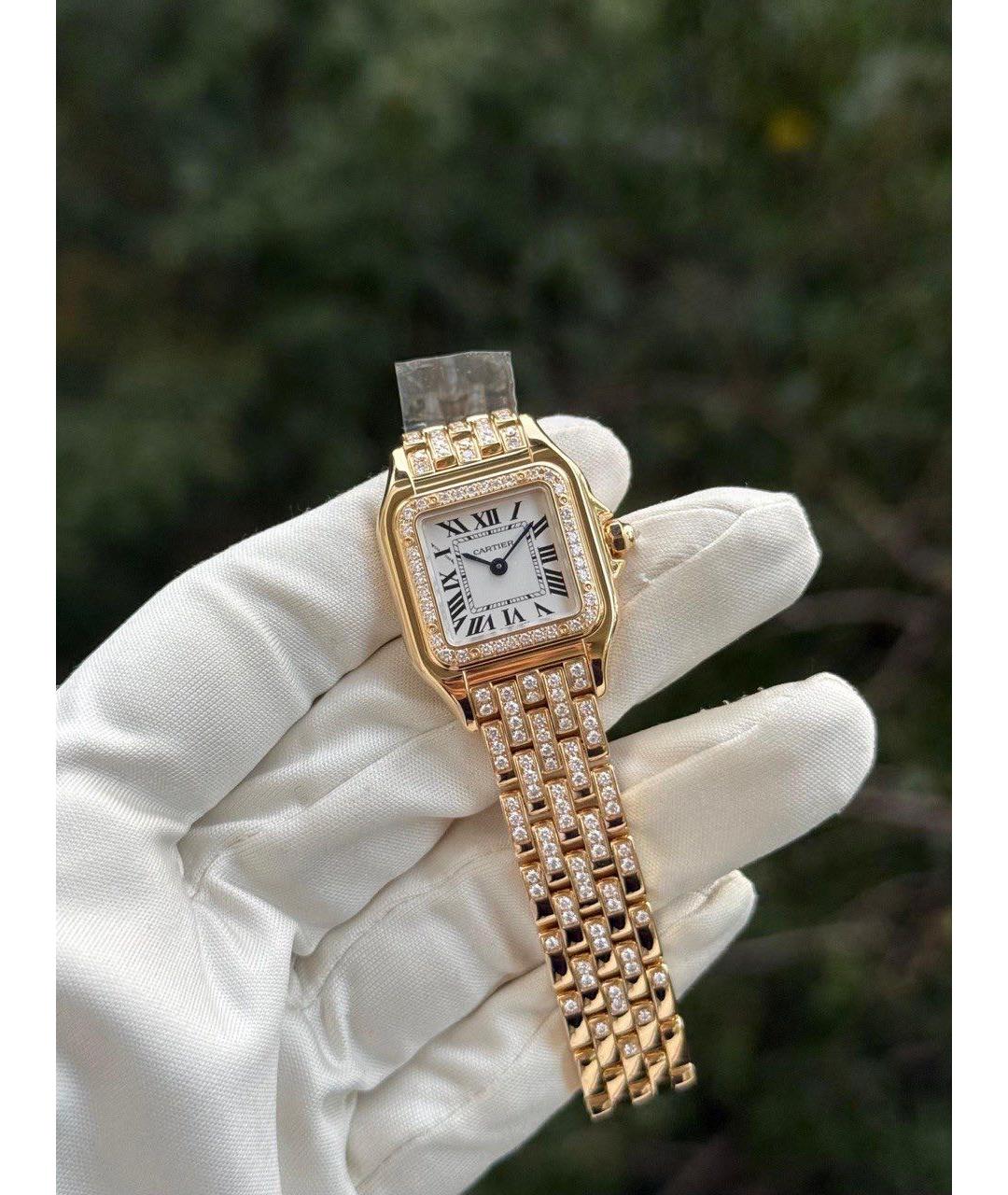 CARTIER Золотые часы из желтого золота, фото 4