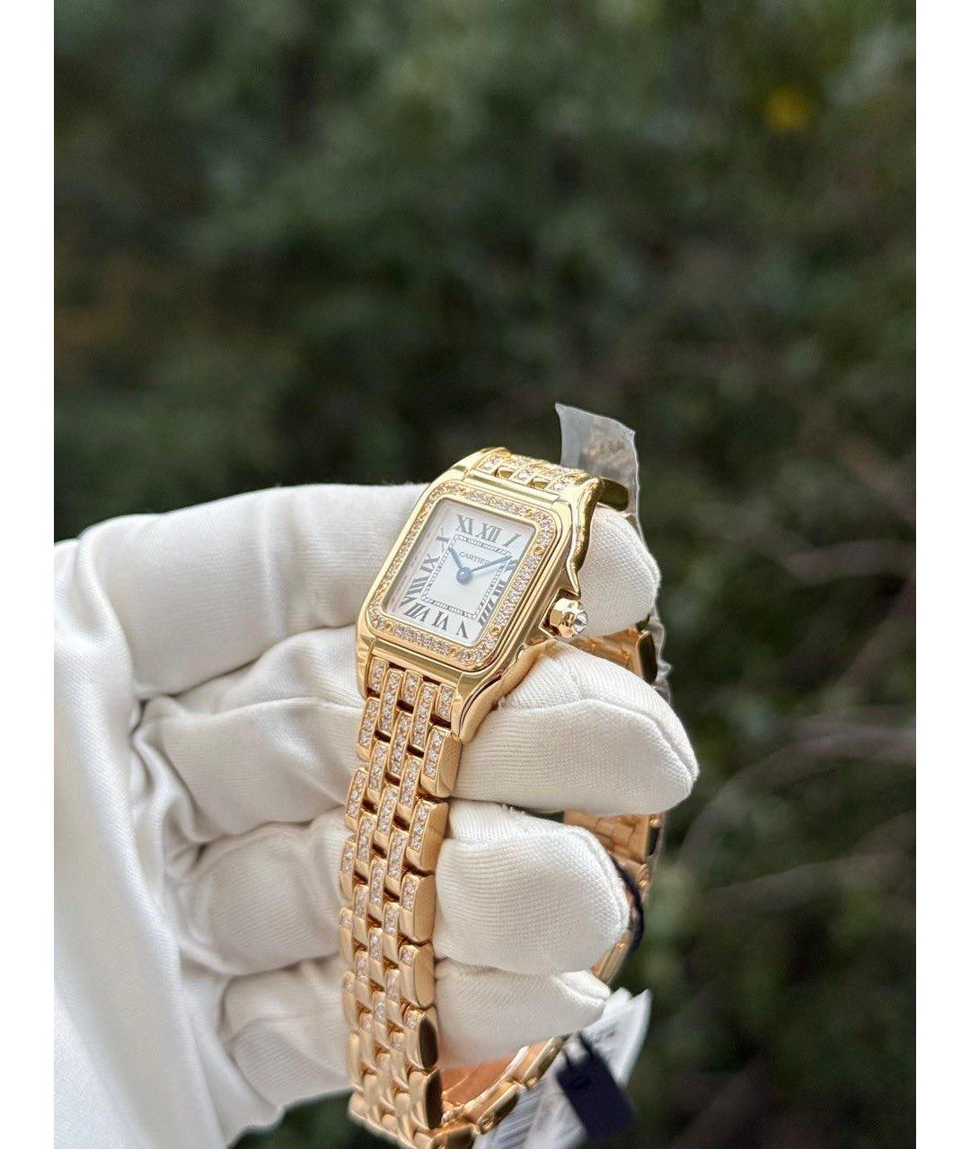 CARTIER Золотые часы из желтого золота, фото 2