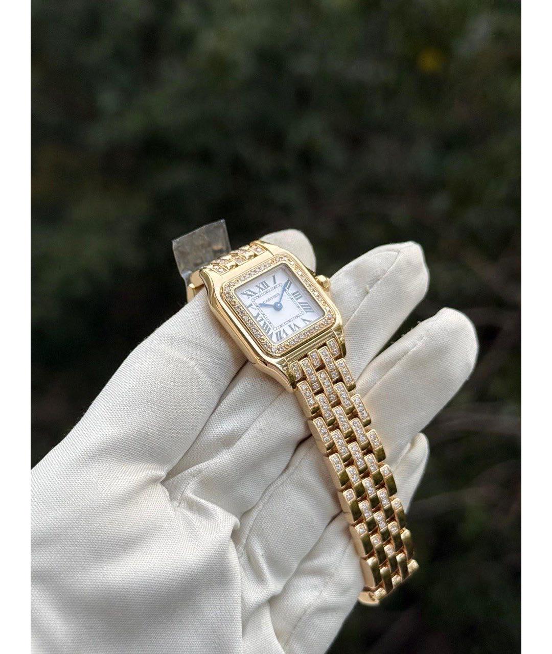 CARTIER Золотые часы из желтого золота, фото 3